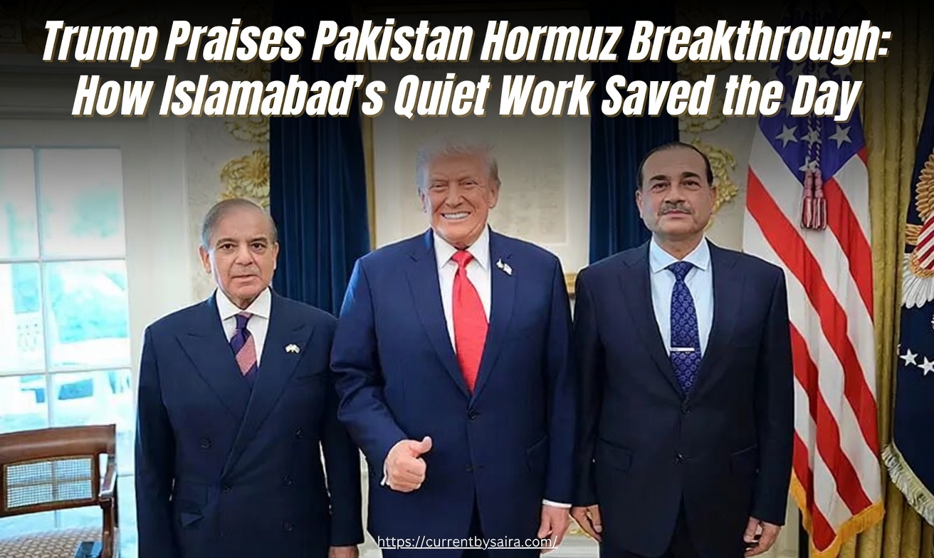 Trump Praises Pakistan Hormuz Breakthrough